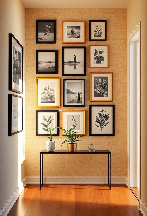 Hallway Decor Ideas: Personalized Gallery Walls