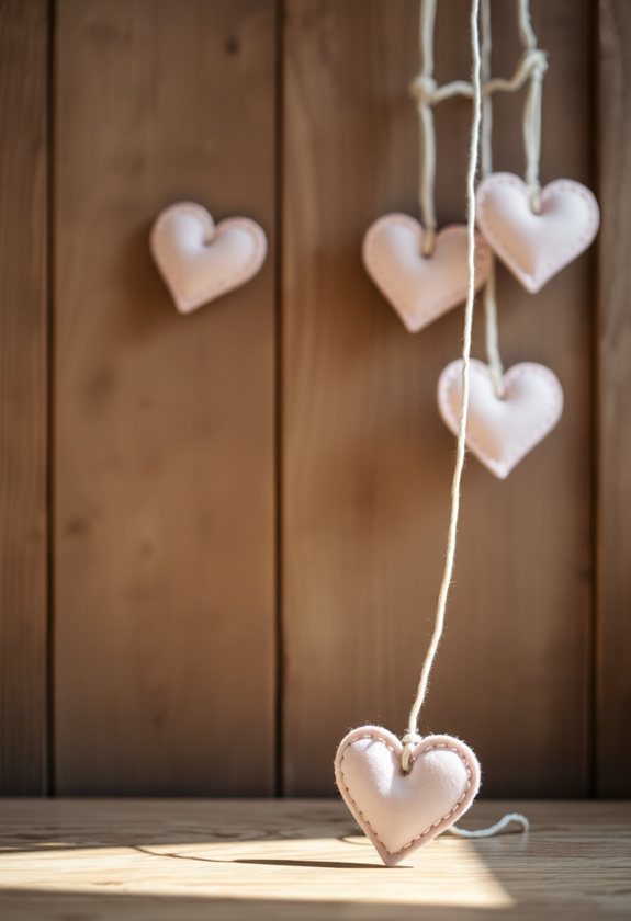 Valentine's Mini Session Ideas: Handmade Heart Decor