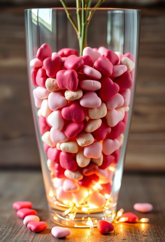 Budget-Friendly Valentine's Decor Ideas: Creative Vase Fillers