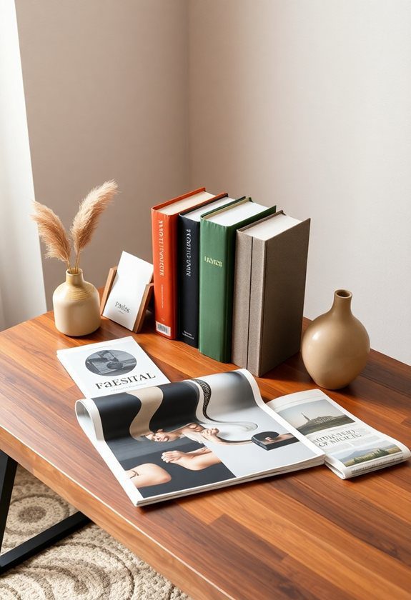 Sofa Table Decor Ideas: Showcase Your Favorite Books and Magazines