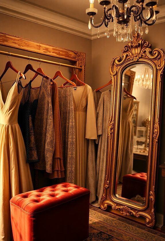 Vintage Dressing Room Ideas: Vintage Clothing Racks