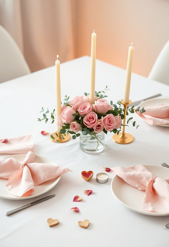 Valentine’s Day Tablescape Ideas: Simple Valentine Decor