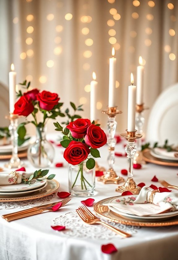 Valentine’s Day Tablescape Ideas: Chic Table Accessories