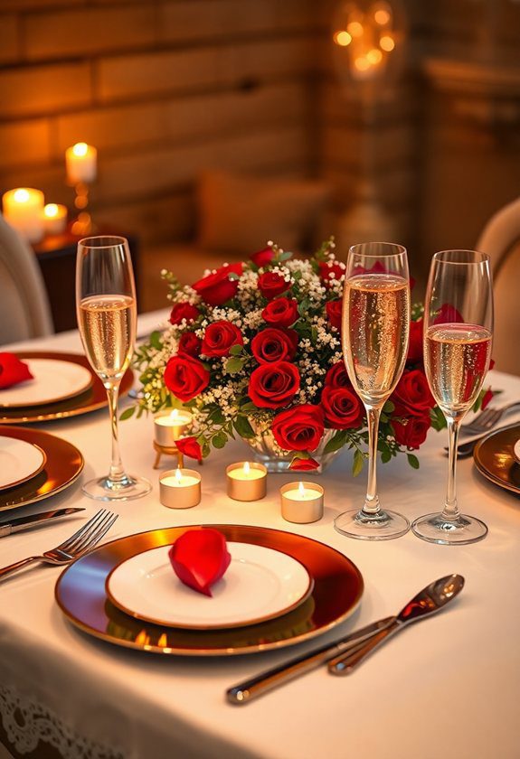 Valentine’s Day Tablescape Ideas: Fancy Table Settings