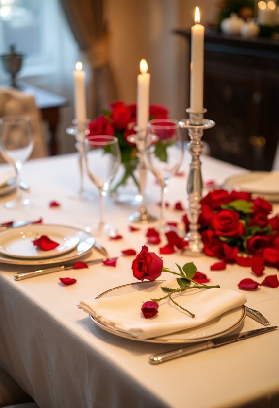 Valentine’s Day Tablescape Ideas: Romantic Table Decor