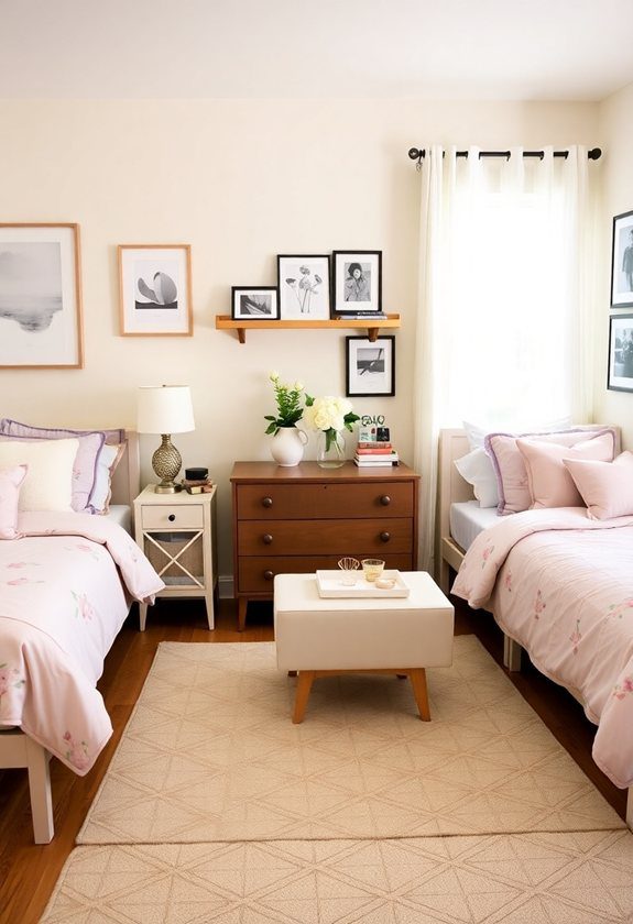 Adorable Room Ideas: Sisterly Chic Bedroom