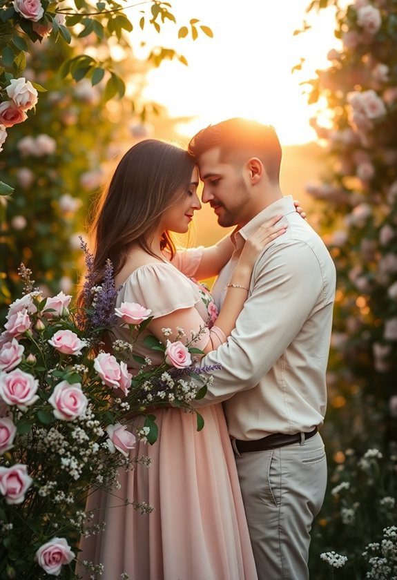 Valentine's Mini Session Ideas: Love Is Blooming