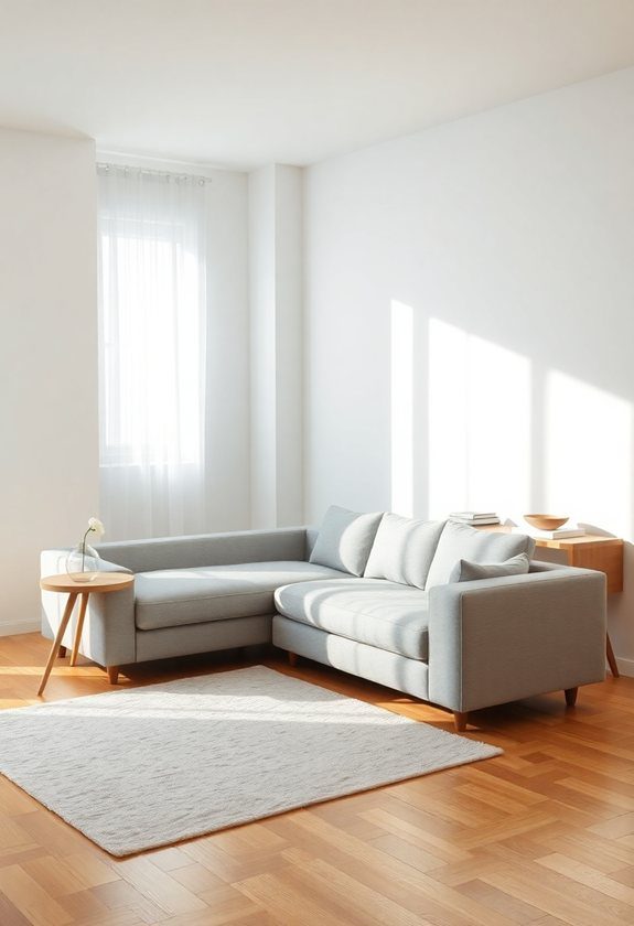 L-Shaped Couch Layouts Ideas: Space-Saving L-Shaped Couch Designs for Apartments