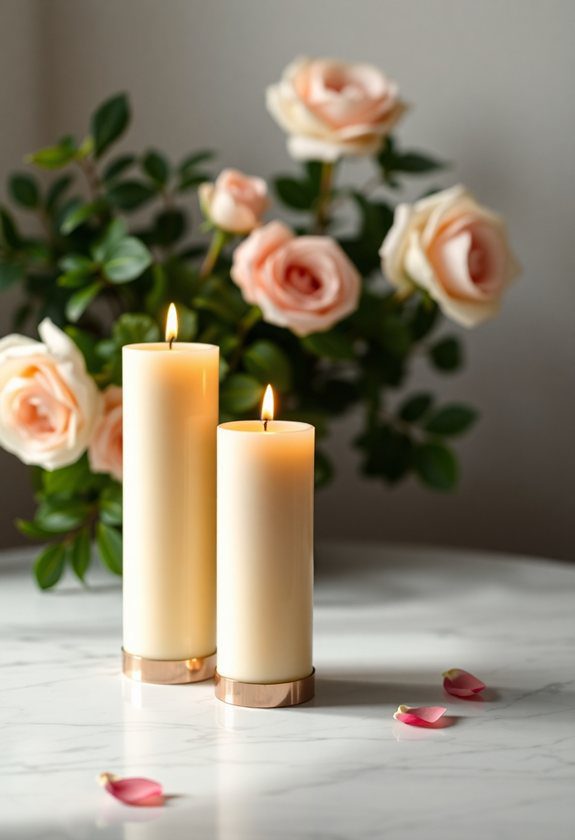 Valentine’s Day Gift Basket Ideas: Luxury Candle Set