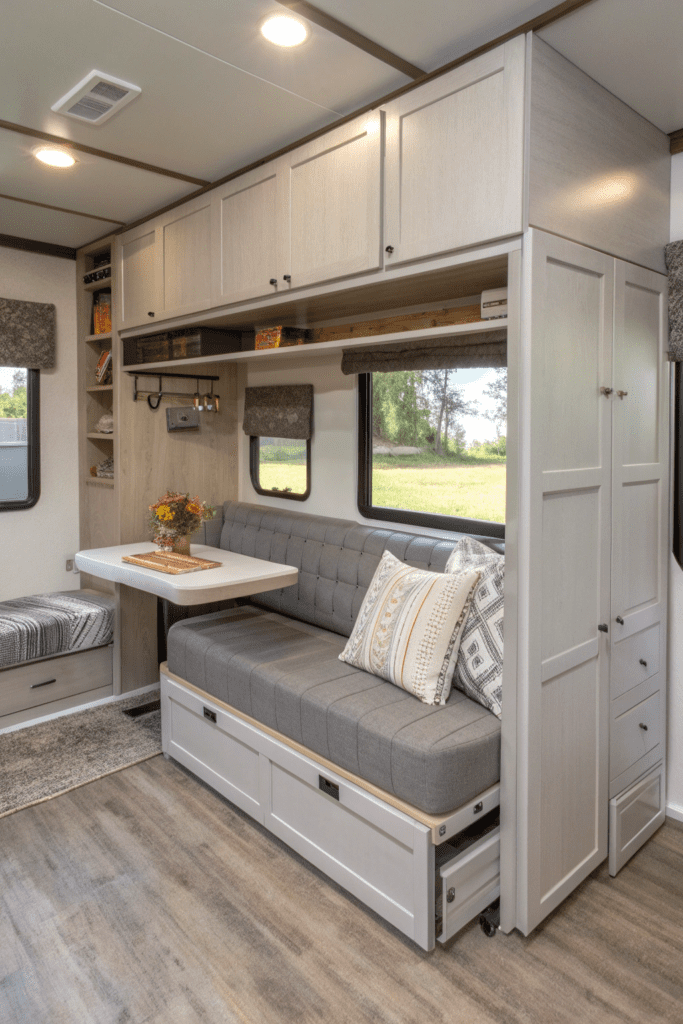 Singlewide Mobile Home Ideas:  Multi-Functional Space: Hidden Storage & Convertible Furniture