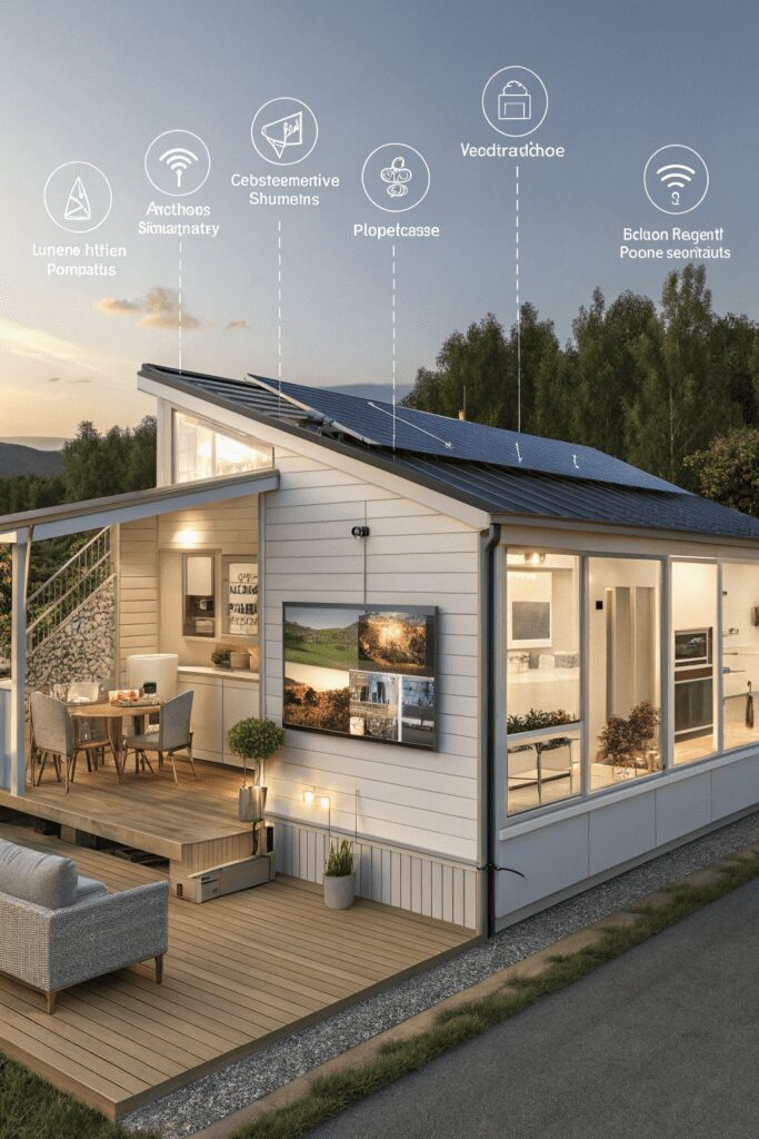 10+ Stunning Singlewide Mobile Home Ideas You Need to See 5 Singlewide Mobile Home Ideas: Smart Home Integration for Ultimate Convenience