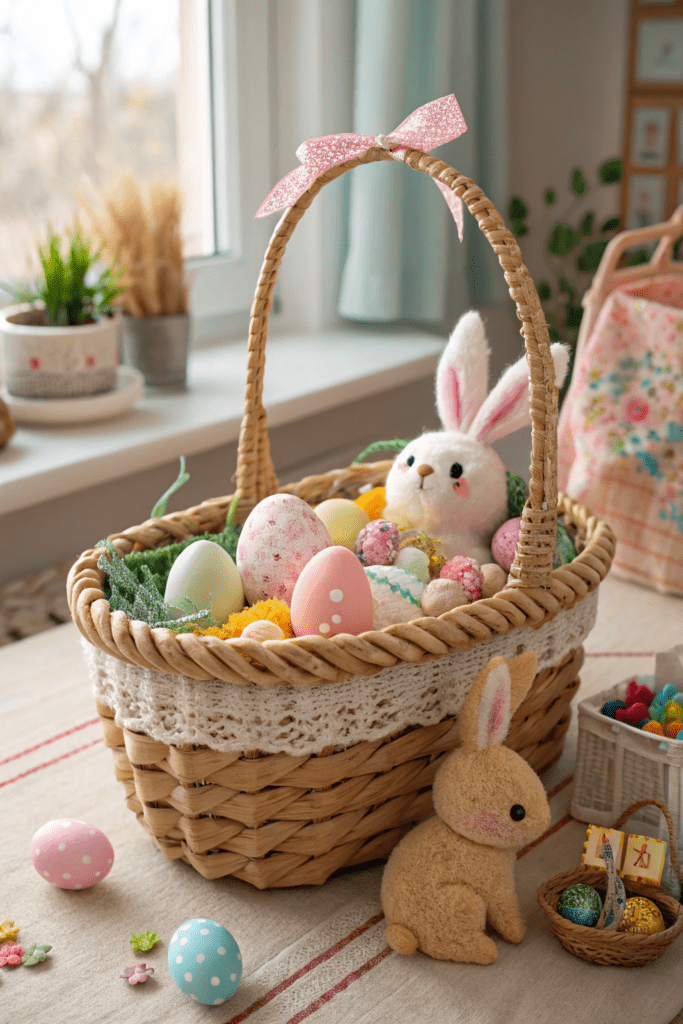 Easter Basket Ideas: 2. DIY Craft Basket