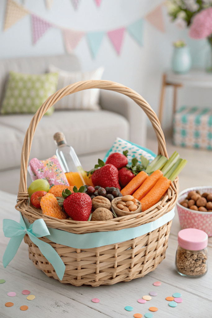 Easter Basket Ideas: 5. Healthy Snack Basket