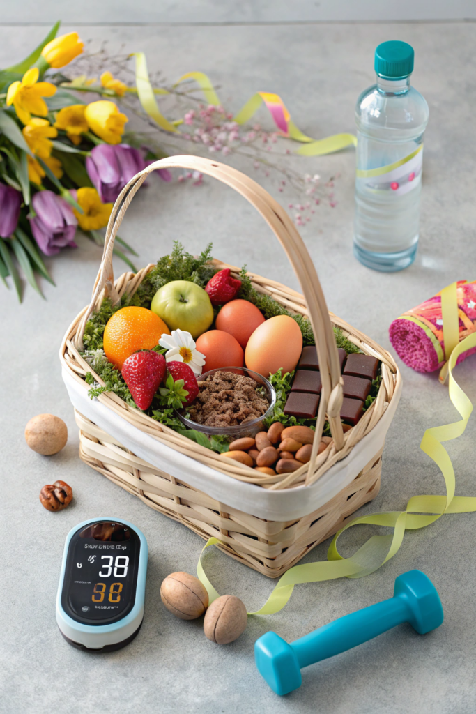 Easter Basket Ideas: 10. Fitness Fanatic’s Basket