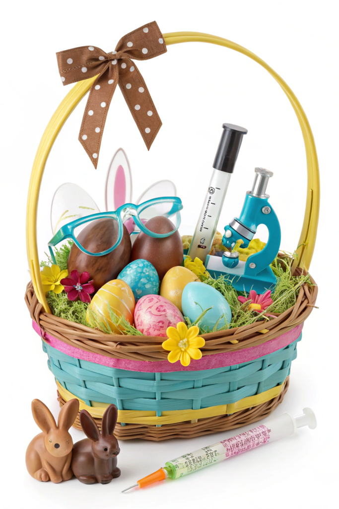 Easter Basket Ideas: 14. DIY Science Kit Basket