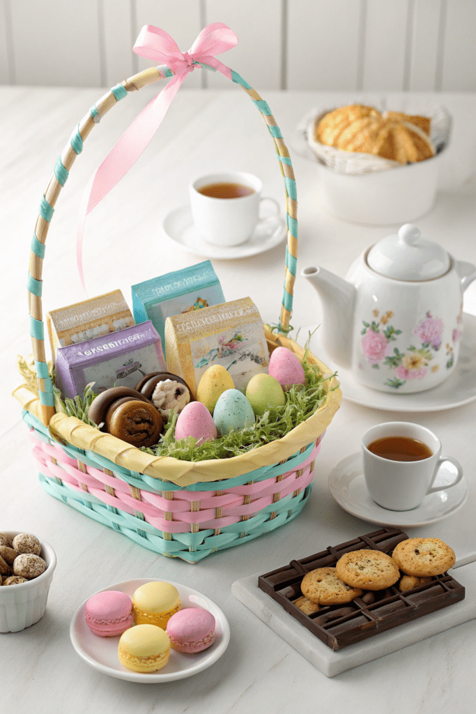 Easter Basket Ideas: 17. Tea Time Basket