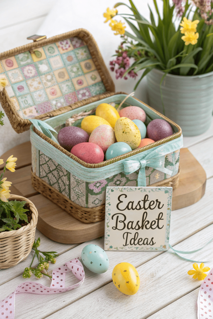 Easter Basket Ideas: 18. Easter Travel Puzzle Basket