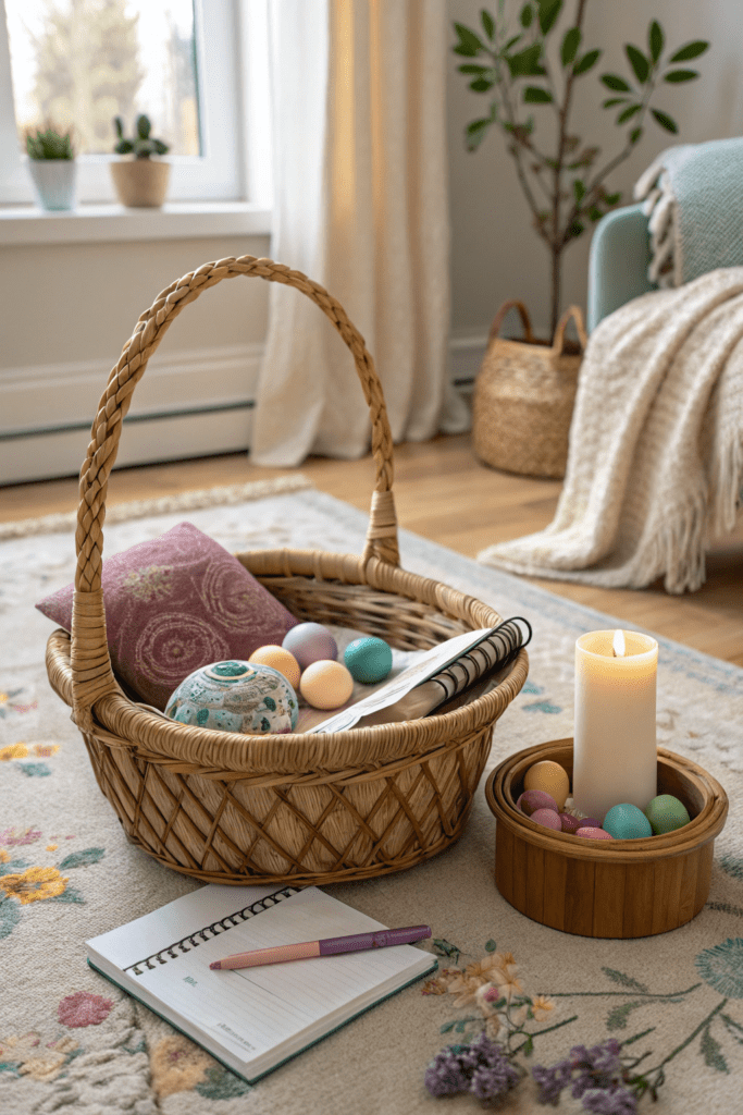 Easter Basket Ideas: 26. Mindfulness & Meditation Basket