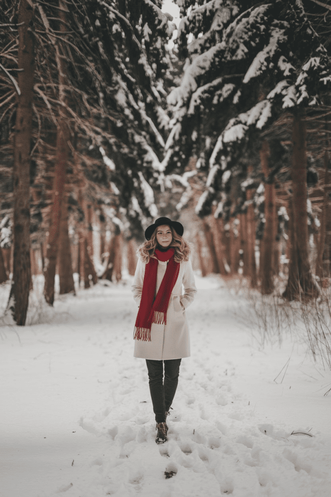 Beautiful Photoshoot Ideas: Snowy Wonderland