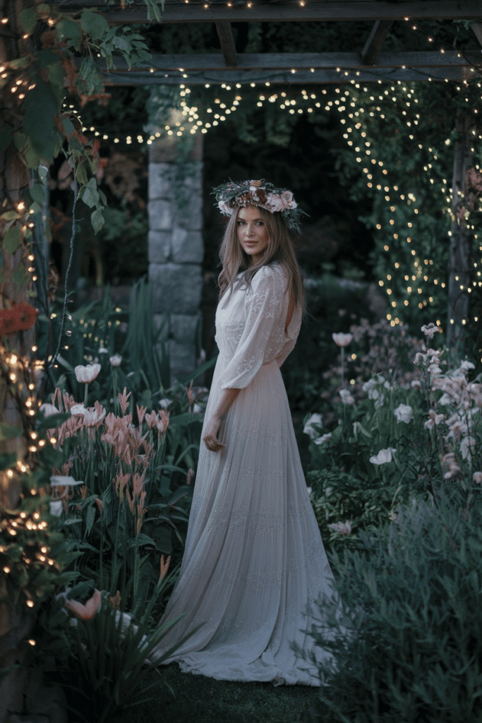 Beautiful Photoshoot Ideas: Midnight Garden Magic