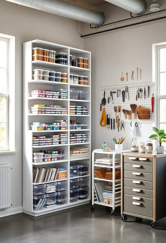 Art Studio Ideas: Creative Storage Solutions