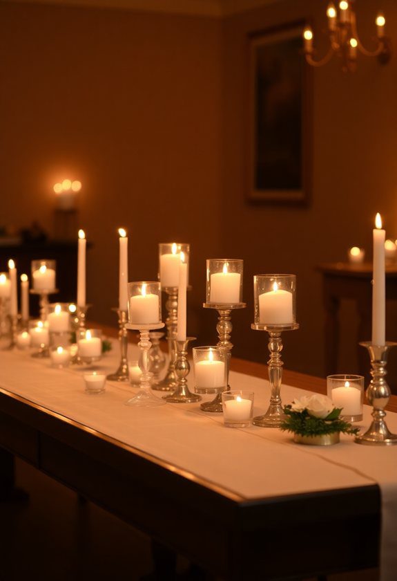 Genius Valentine's Day Decor Ideas: Romantic Candlelight Setup