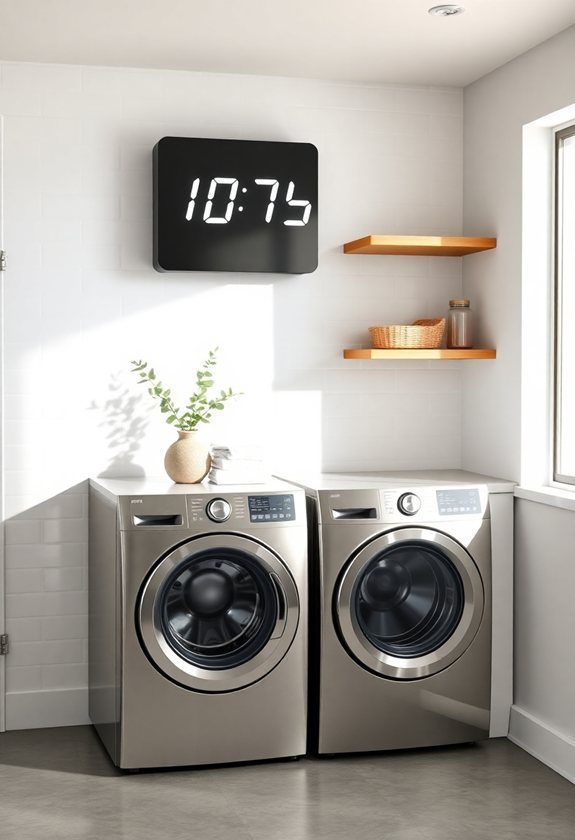 Laundry Room Ideas : Incorporating A Laundry Room Countdown Timer