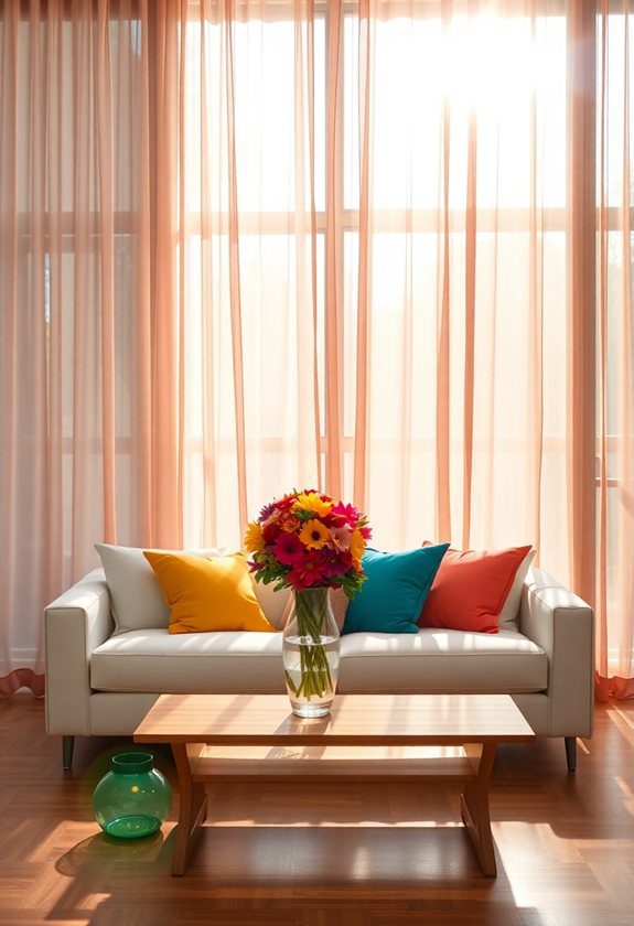 Dopamine Decor Ideas: Bright Window Treatments