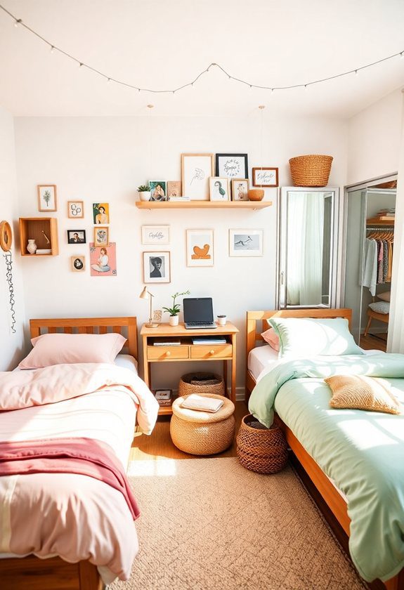 Adorable Room Ideas: Double the Fun Dormitory