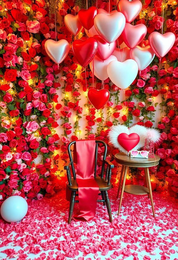 Budget-Friendly Valentine's Decor Ideas: Valentine Photo Booth