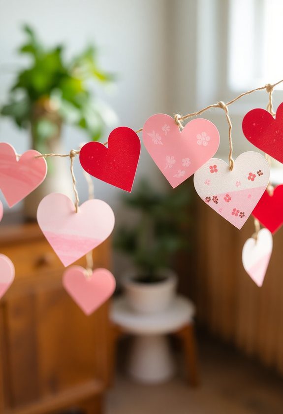 Valentine's Day Craft Projects Ideas: DIY Heart Decorations