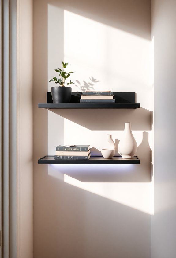 Hallway Decor Ideas: Modern Shelf Designs