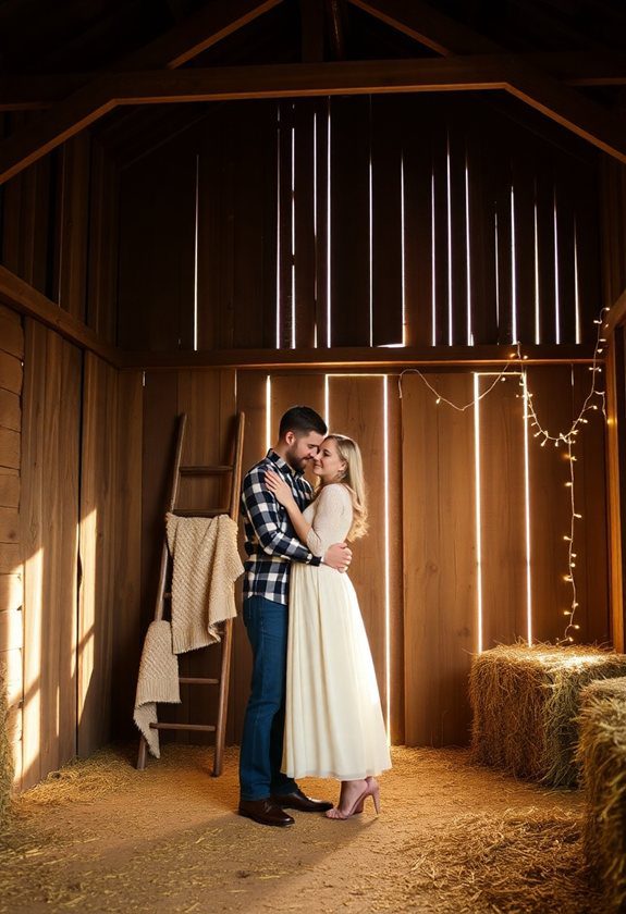 Valentine's Mini Session Ideas: Rustic Barn Sessions