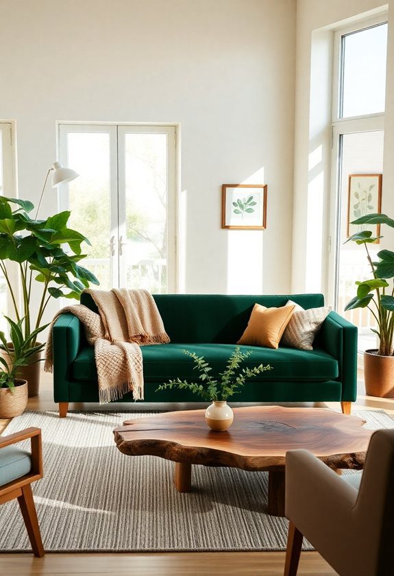 Green Sofa Ideas: Forest Green Sofas to Bring the Outdoors In