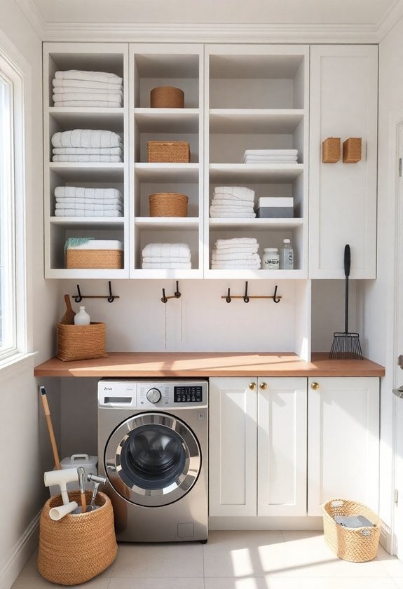 Laundry Room Ideas : Maximizing Vertical Space