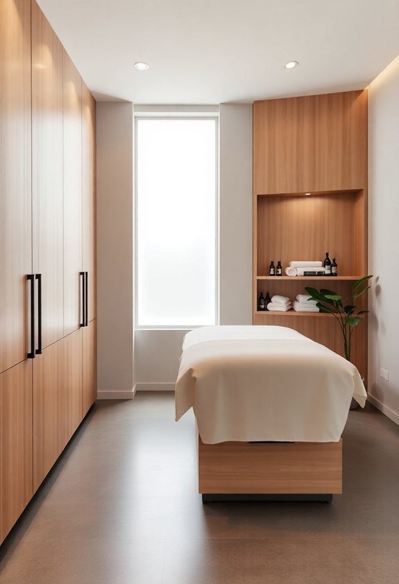 Massage Room Ideas: Innovative Storage For A Clutter-Free Space