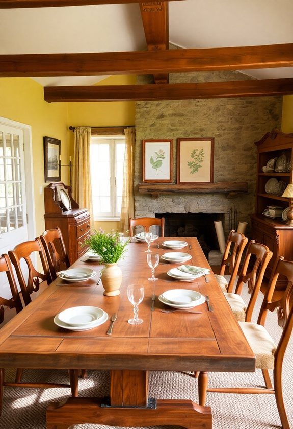 Dining Room Ideas: Country Dining Room Decor