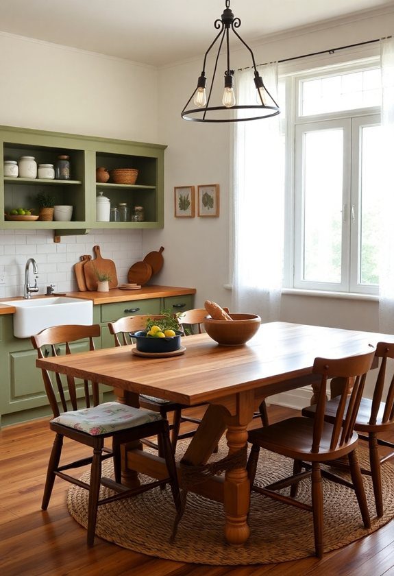 Primitive Room Ideas: Simple Country Kitchen