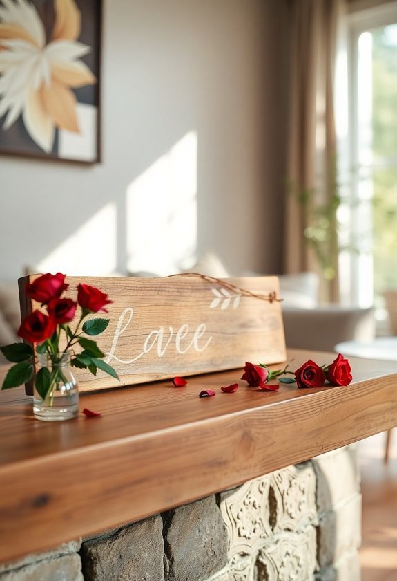 Budget-Friendly Valentine's Decor Ideas: Love Quote Signs