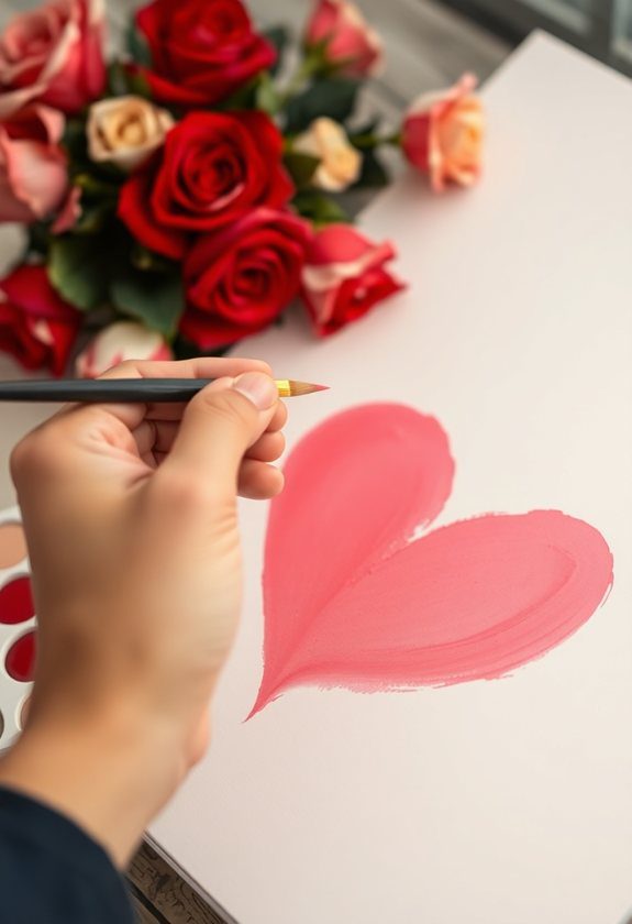  Valentine's Day Painting Ideas: Heartfelt Message