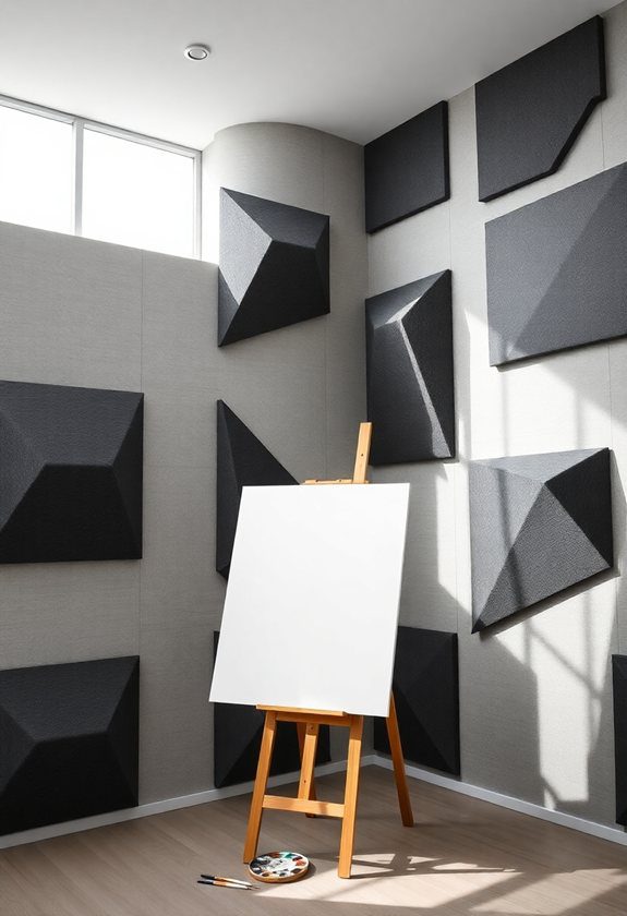 Art Studio Ideas: Studio Acoustic Panels