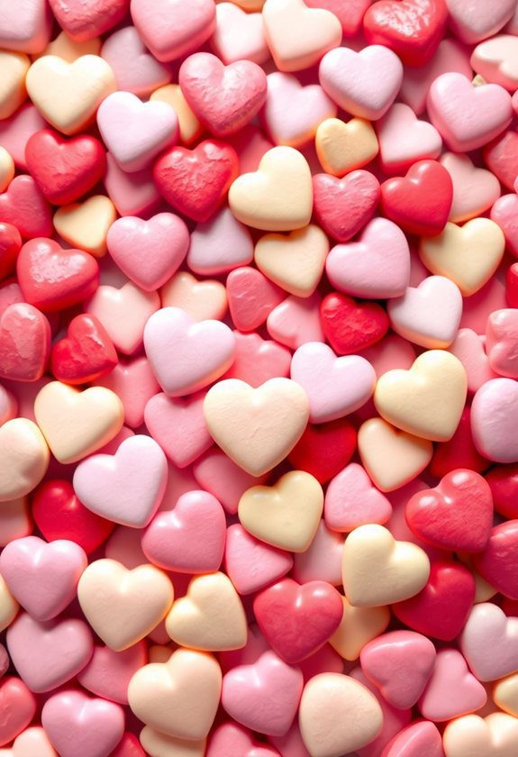 Valentine's Mini Session Ideas: Candy Heart Backdrops