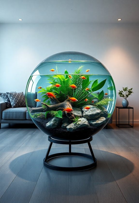 Fish Tank Ideas: Unique Shaped Tanks