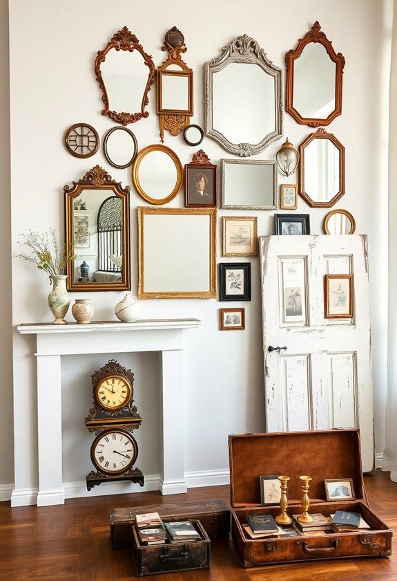 Large Empty Wall Ideas: Vintage Decor Collection