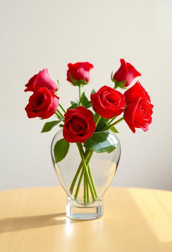 Valentine’s Day Decor Ideas: Heart Themed Vases