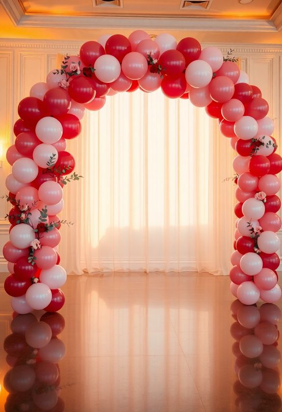 20+ Genius Valentine's Day Decor Ideas to Wow Your Partner 17 Genius Valentine's Day Decor Ideas: Beautiful Balloon Arch