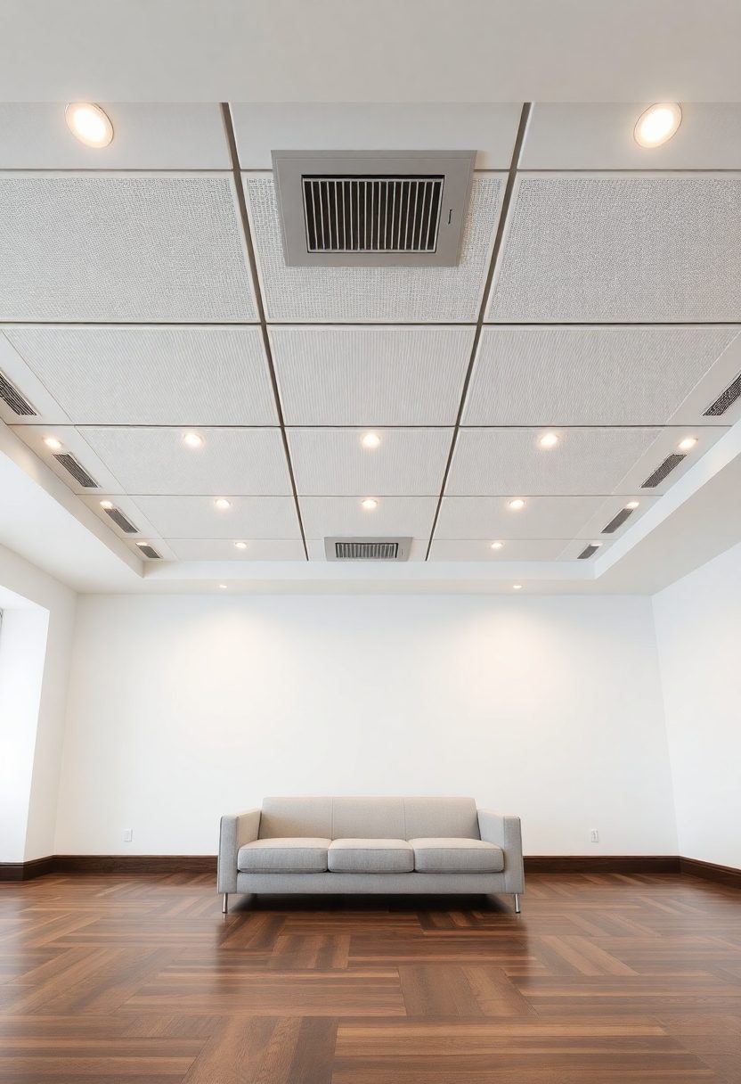 Living Room False Ceiling Ideas: Modern Drop Ceiling Designs