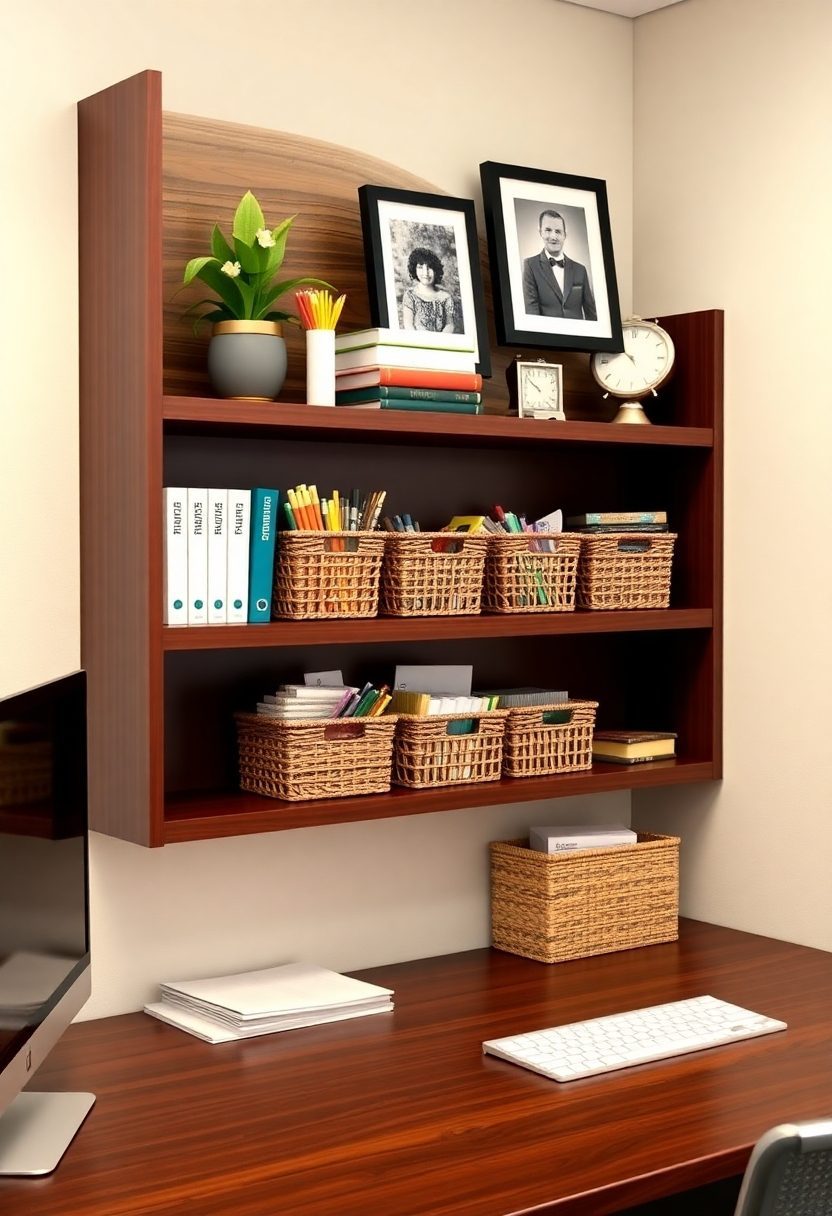 Cozy Cubicle Ideas: Utilize Vertical Space With a Cubicle Shelf