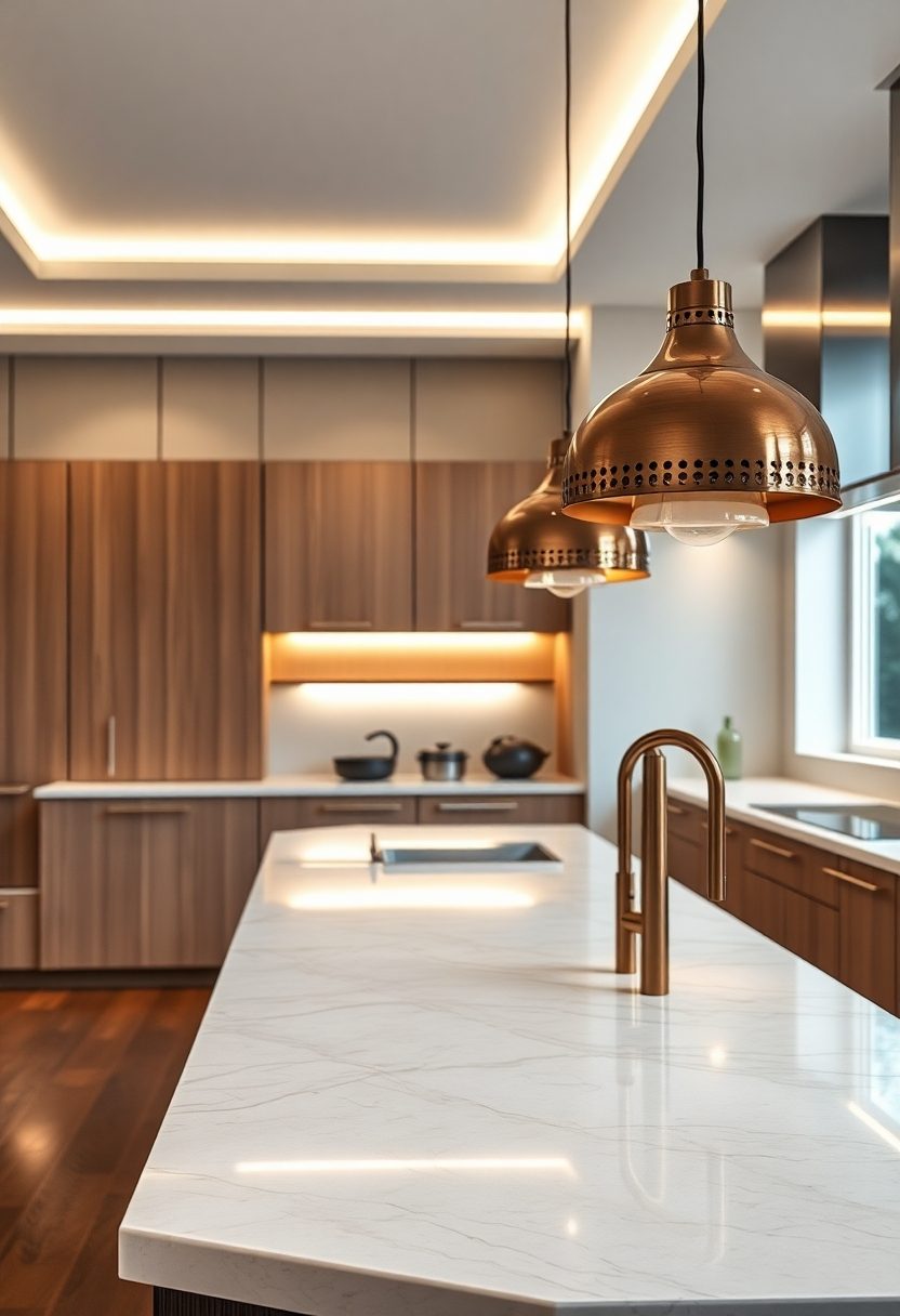 Luxury Kitchen Designs: Sophisticated Lighting Solutions