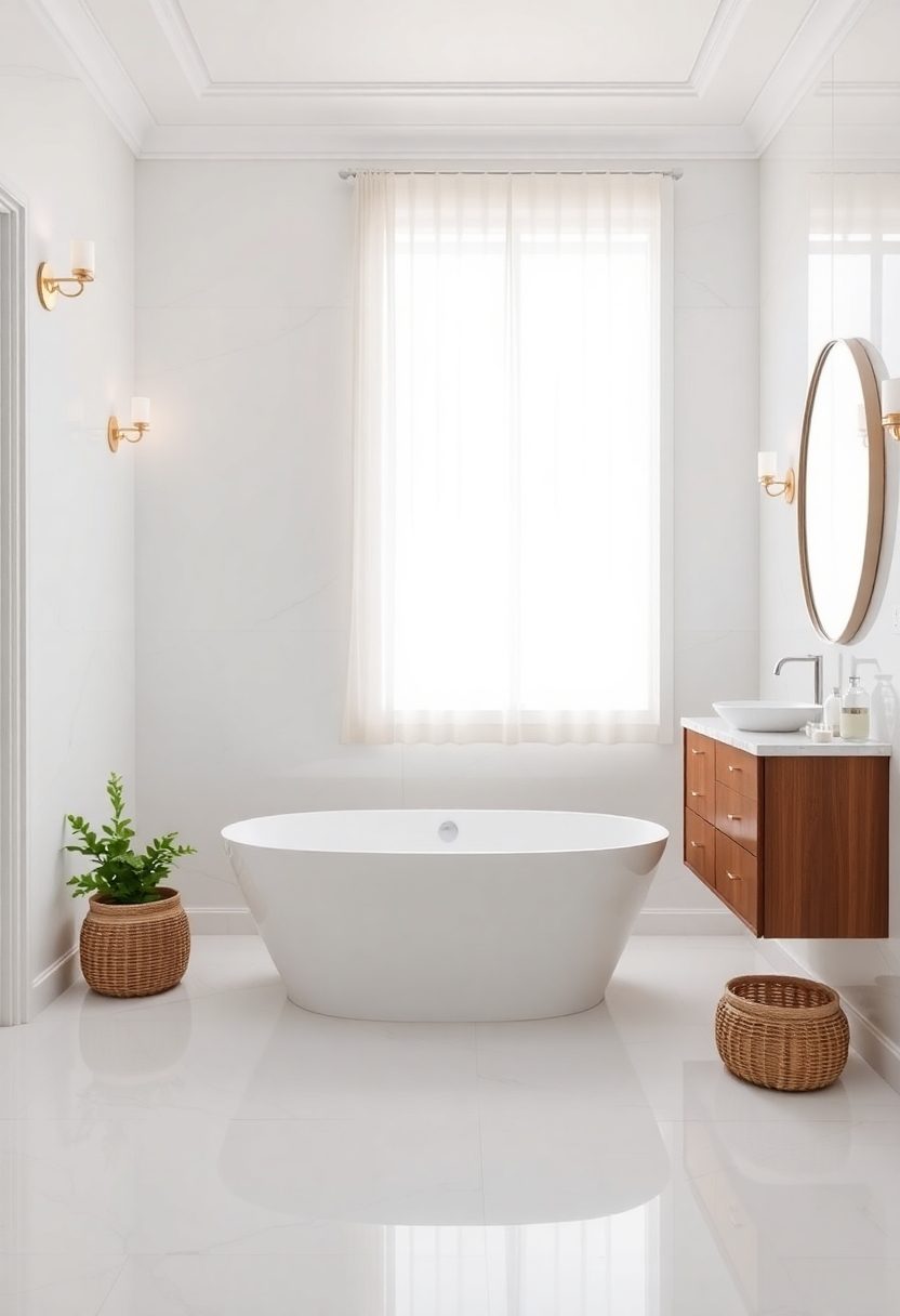 Nancy Meyers Interior Inspirational  Ideas: Creating a Timeless Bathroom Oasis